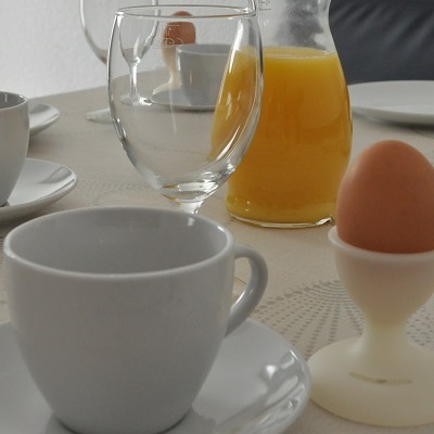 Detailansicht Frühstückstisch
